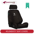 mitsubishi outlander seat covers - zm - black duck canvas