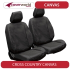 hilux single cab creoss country canvas seat covers