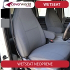 wet seat covers - toyota hilux sr5 dual cab ute - neoprene