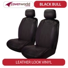 Toyota Camry Seat Covers - Sedan ASV50R (Altise - Atara) and AVV50R (Hybrid H - HL) - Black Vinyl