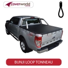 ford ranger tonneau cover double cab - bunji - new installation
