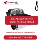 Mazda Bravo Series - Dual Cab Tonneau Cover - Replacement Bunji