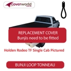 Mazda BT50 - Single Cab Tonneau Cover - Replacement Bunji