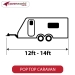 Pop Top Van Cover - Adco Brand - 12ft - 14ft - 367cm - 430cm