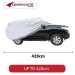 Hatch Car Cover up to 420cm (HATCH-420-GRY)