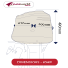 Half Outboard - Cowling Cover - 30HP to 60HP