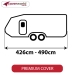 Pop Up Camper Trailer Cover - 451cm to 475cm - Premium