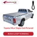 Toyota Hilux - Soft Tonneau Cover A-Deck - Bunji Cover
