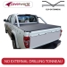 Holden Rodeo and Colorado Tonneau Cover - Colorado RA - RC Crew Cab with Factory Steel Sports Bars Clip On Cover