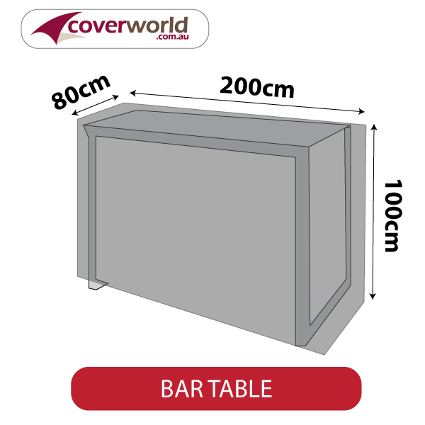 bar table cover