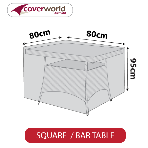 Square Table Cover - 85cm