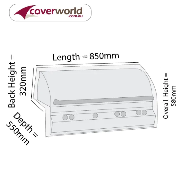 Built in bbq covers cheap