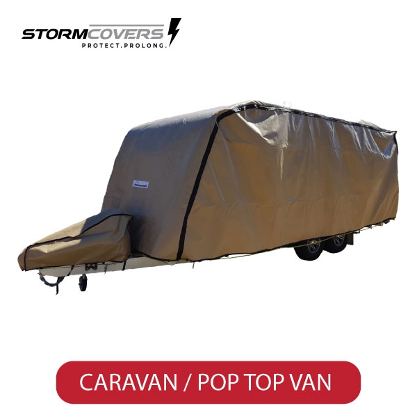 caravan hail cover stormcover foam padded made in australia