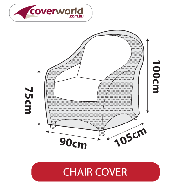 Patio Chair Cover - 90cm Length