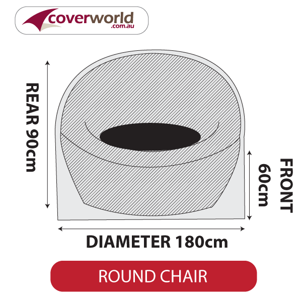 Round Chair Cover - Large