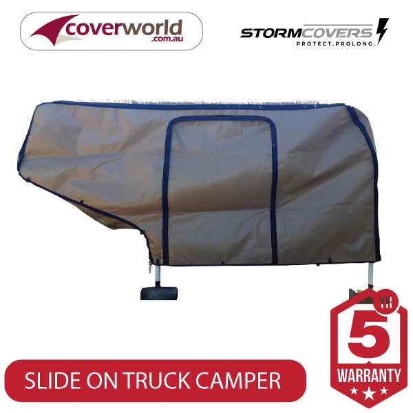 slide on truck camper storm cover