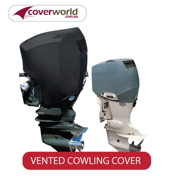 Evinrude Outboard Motor Vented Cover - 40HP to 250HP