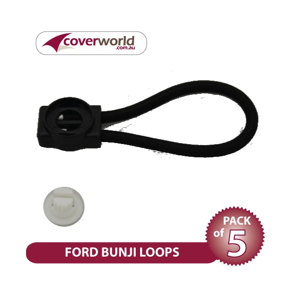Pack of 5 Ford Bunji Loops 210 (Nominal Length 120mm)