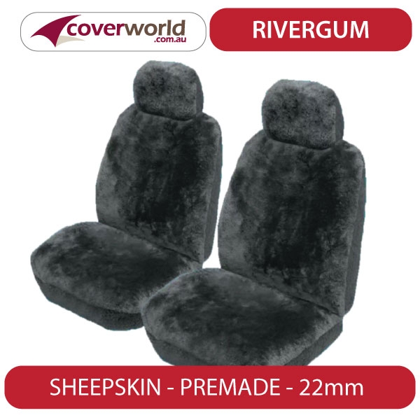 sheepskin seat covers - ranger px mkii and mk iii - front seats