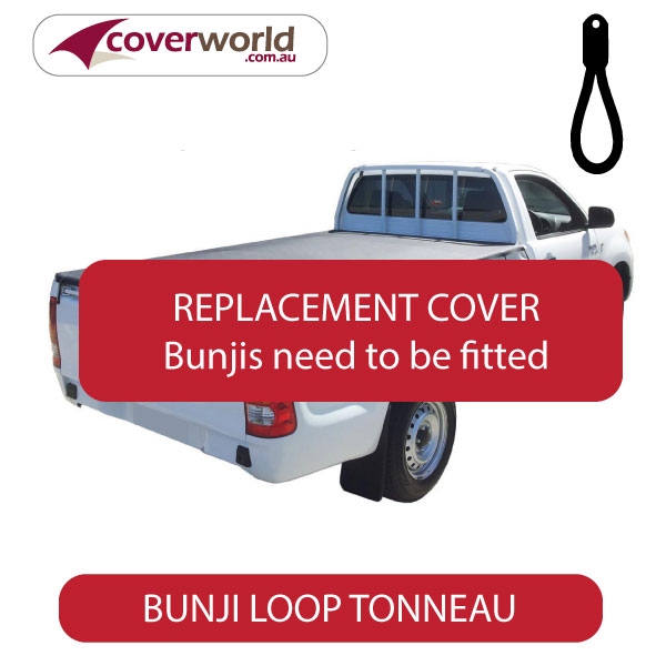 Toyota Hilux Single Cab -  Soft Tonneau Cover - Replacement Bunji