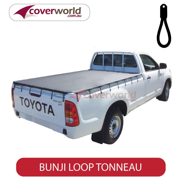 Toyota Hilux Single Cab -  Soft Tonneau Cover - Bunji - New Installation