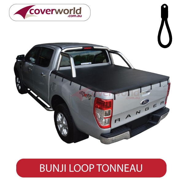 ford ranger tonneau cover double cab - bunji - new installation