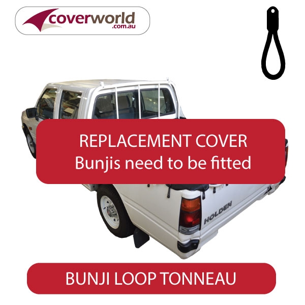 Holden Rodeo - TF Series Crew Cab  -  Tonneau Cover - Replacement Bunji