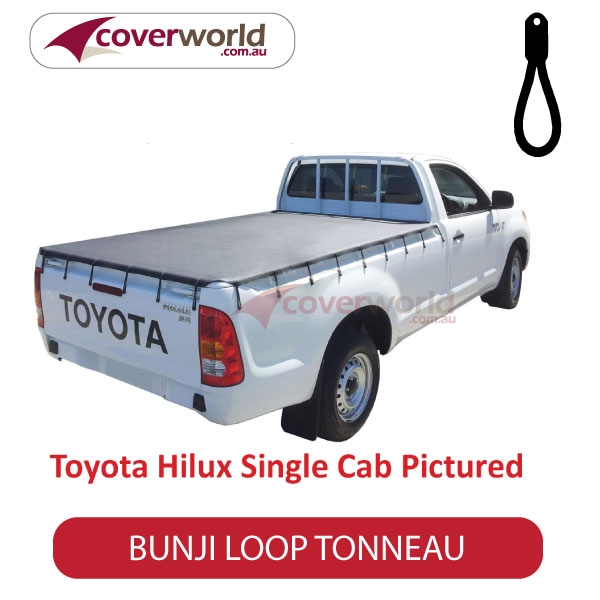 Holden Rodeo and Colorado Single Cab  -  Tonneau Cover - Bunji - New Installation