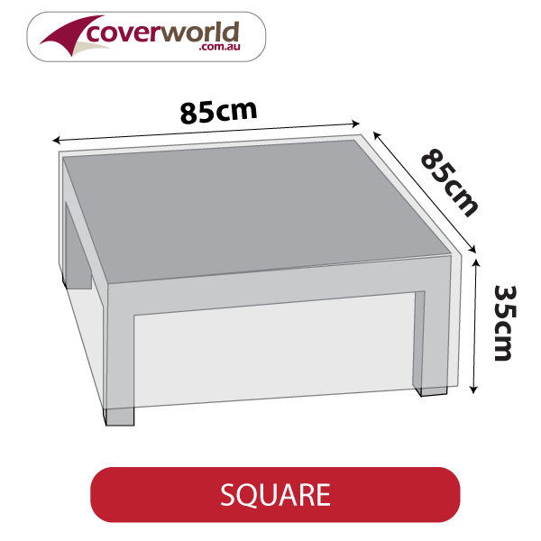 Small Square Cover - 85cm