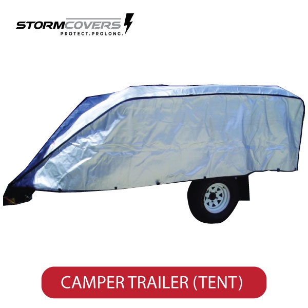 camper trailer tent stormcover fold out