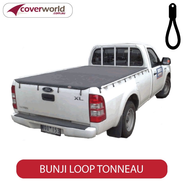 Courier Single Cab Without Sports Bar with Headboard Bunji Tonneau Cover