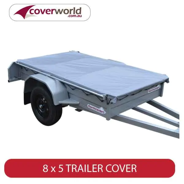 leisure MART 8 x 5 Black PVC Heavy duty 8ft x 5ft trailer cover Pt No LMX1140 Please ensure the cover is the correct size before ordering. 