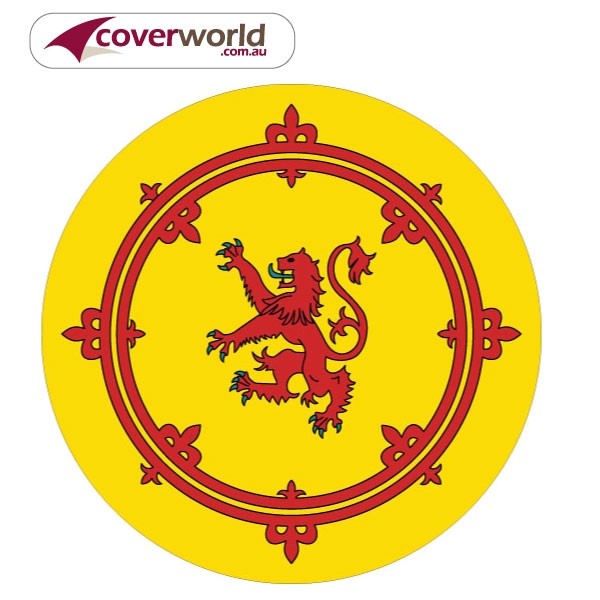 Printed Spare Tyre - Wheel Cover - Rampant Lion