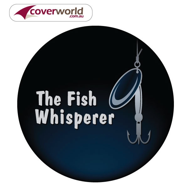 Printed Spare Tyre - Wheel Cover - The Fish Whisperer
