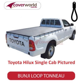 Hilux Single Cab Soft Tonneau Cover - Bunji New Cover Installation