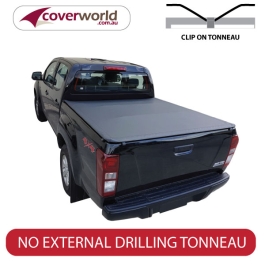 Tonneau Cover for Isuzu Dmax Crew Cab Clip on Cover without Sports Bars