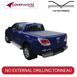 Clip On Tonneau Mazda BT50 Dual Cab For NOv 2011 To Aug 2020 Utes