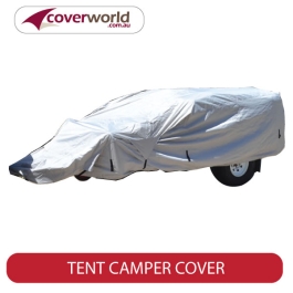 Komo Covers Pop Up Tent Trailer Camper Cover Grey 12-14 