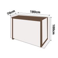 Rectangle Bar Table Cover - 180cm