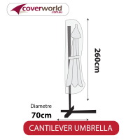 Cantilever Umbrella Cover - 260cm