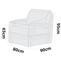 Outdoor Chair Cover - 80cm Length