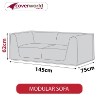 Outdoor Modular Sofa Cover 145cm Length