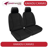 Isuzu DMAX Seat Covers - LS-U Space Cab - June 2012 to June 2020 - Kakadu Canvas