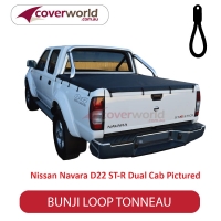 Nissan Navara D40 ST-X Dual Cab Tonneau Cover Cover - Bunji - New Installation