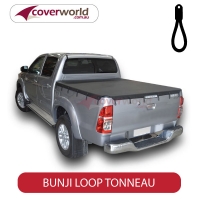 Tonneau Cover Toyota Hilux Dual Cab -  Bunji - New Installation - Sports Bars Removed