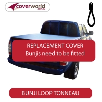 Ford Ranger Tonneau Cover Double Cab - Replacement Bunji - WITH Headboard