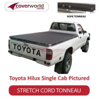 Toyota Hilux Single Cab Tonneau Cover Cover - Stretch Cord