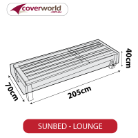 Sun Lounger Cover - Stored Flat