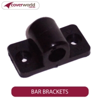 Bar Brackets for Adjustable Support Bars (Pack of 2)