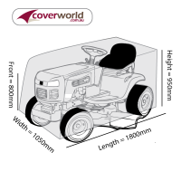 Ride On Mower Cover - 180cm Length